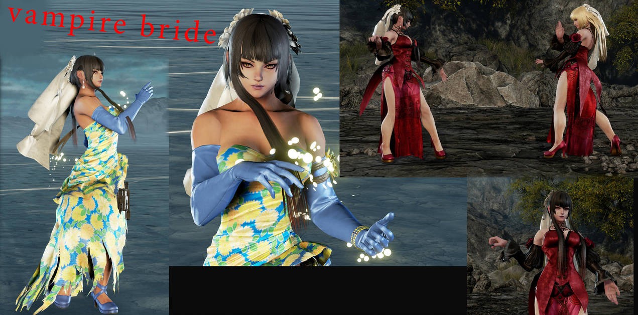 铁拳7 人物美化  wedding dress eliza 截图