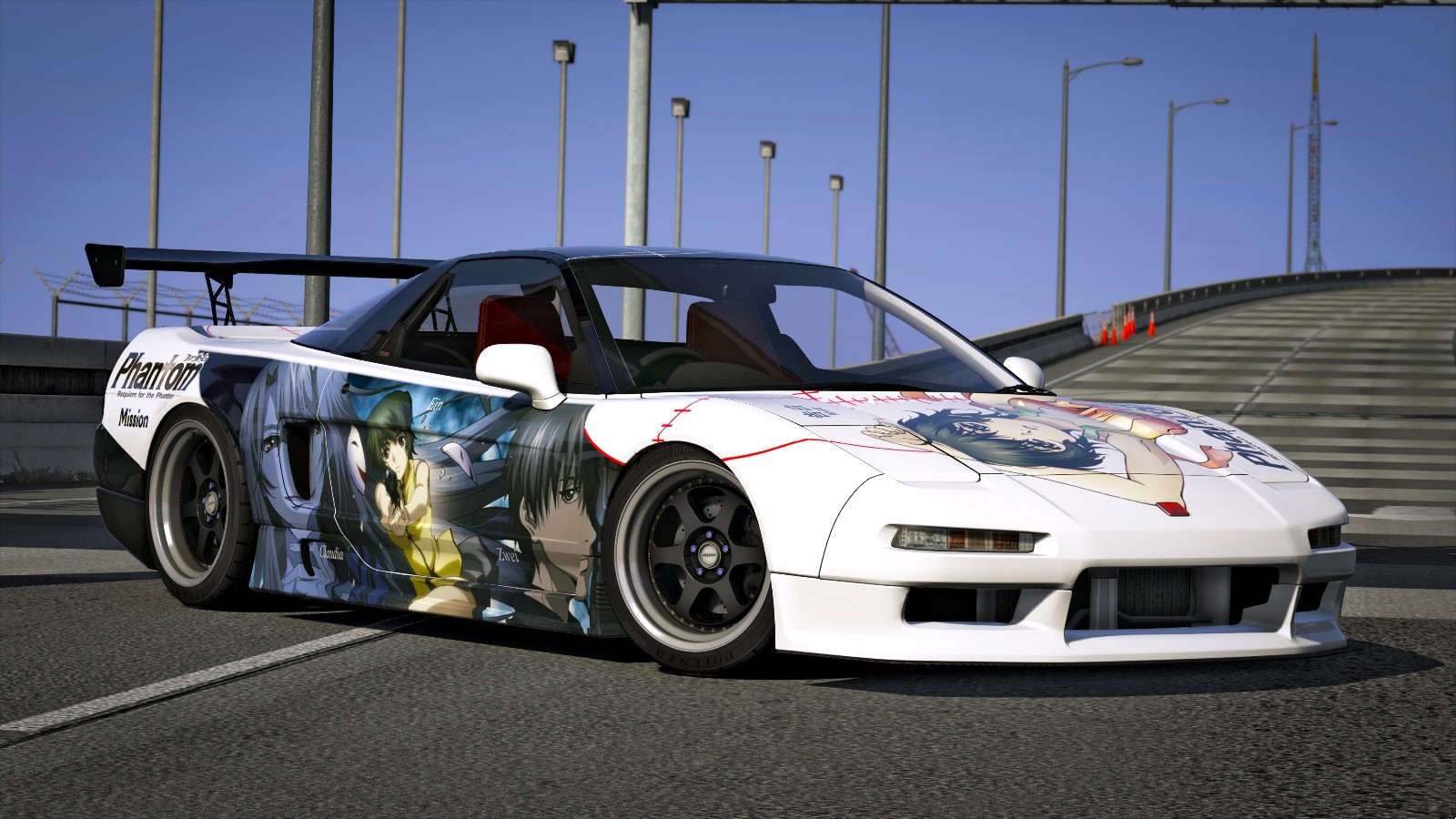 Honda nsx itasha