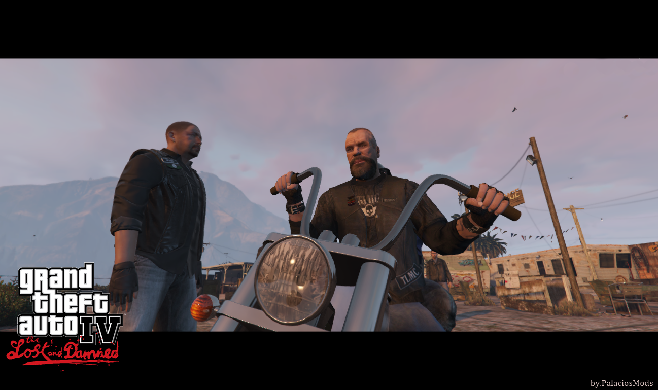 侠盗猎车手系列  billy gray hd biker(the lost and damned) 截图