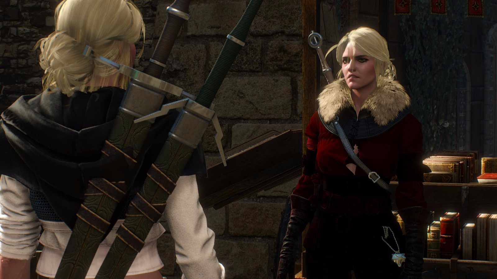 ciri重新着色服装