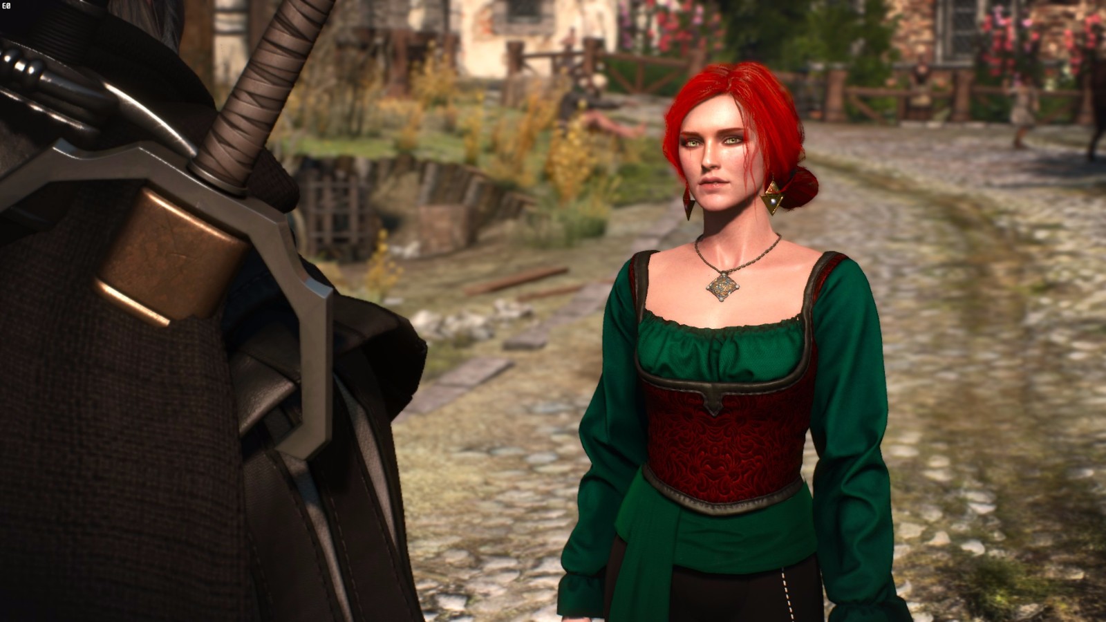 巫师3:狂猎 服装首饰 hq triss eyes 截图