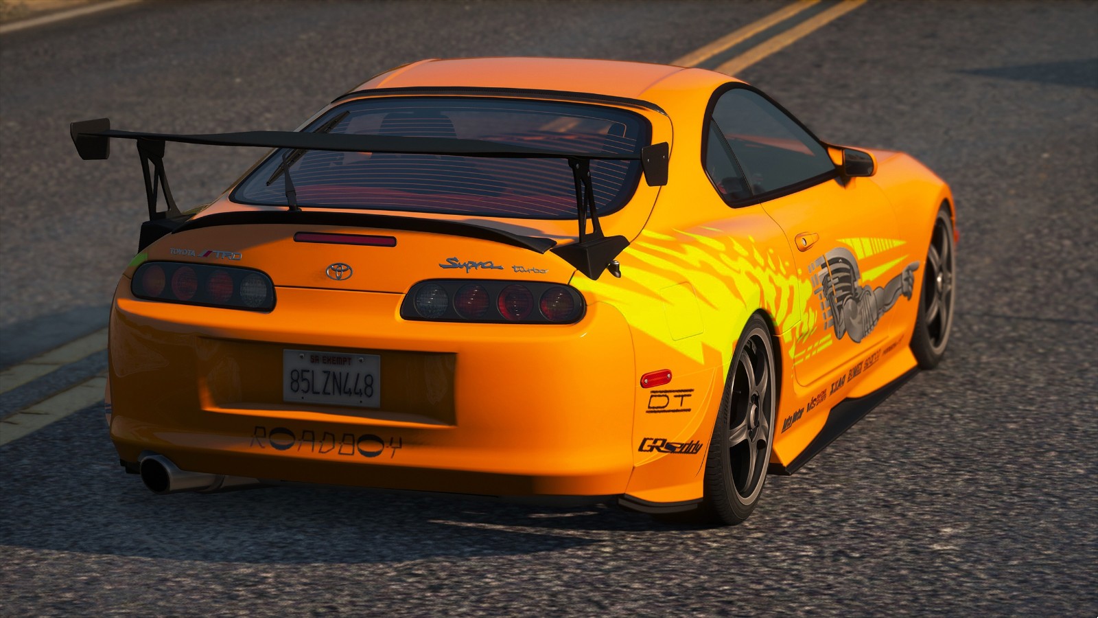 Fast and Furious Paul Walker's Supra 下载_V1.0版本_侠盗猎车手5 Mod ...