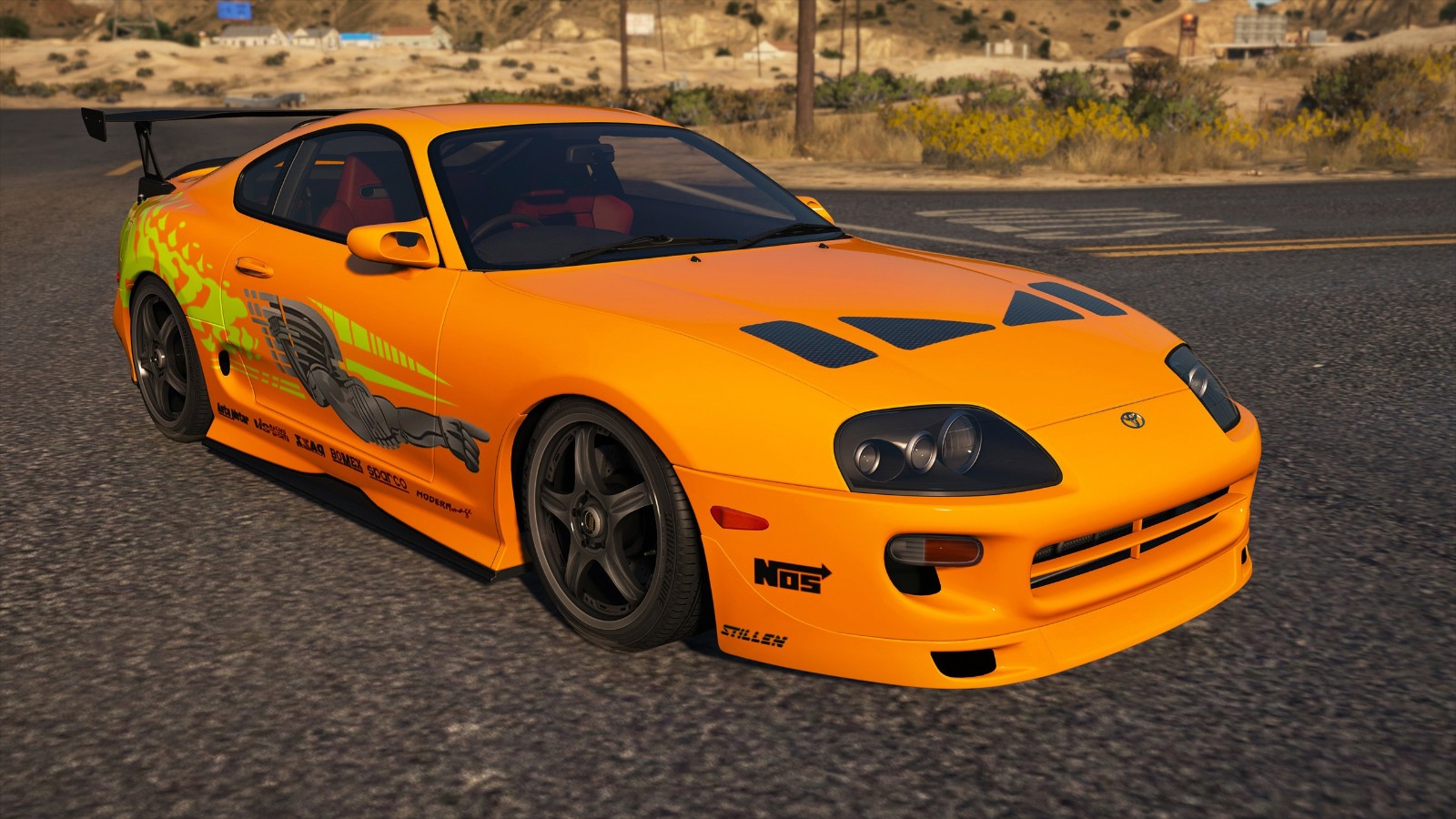 Toyota supra paul walker