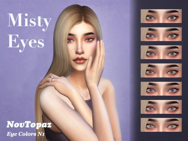 NovTopaz - Misty Eyes (Eye Colors N1) 眼 睛.