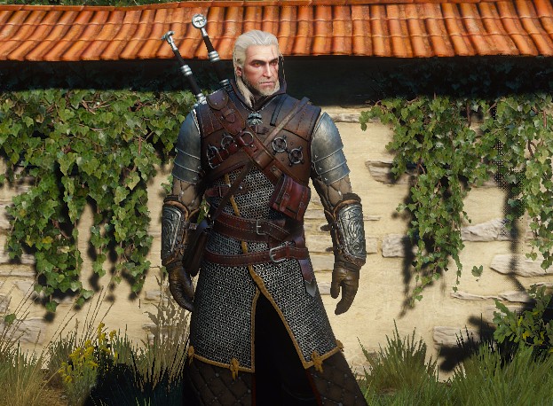 巫师3:狂猎 武器装备 熊套不戴围巾(或毛皮) 截图