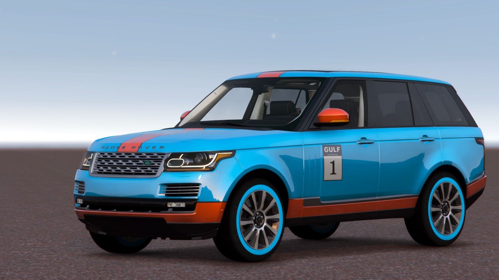 路虎揽胜2014海湾制服