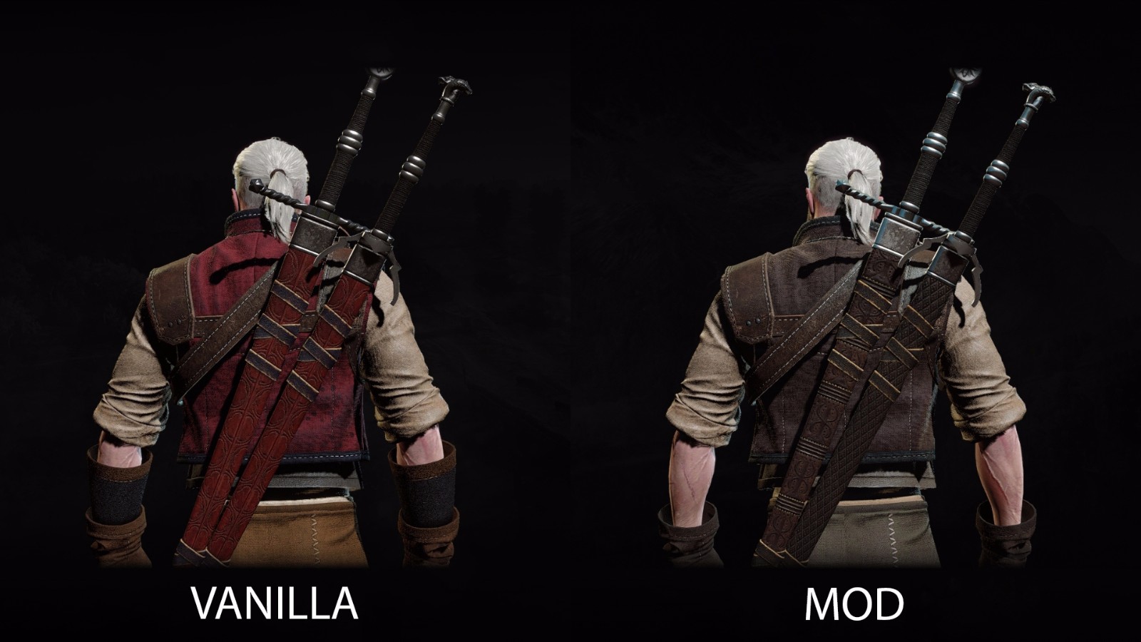 巫师3:狂猎 武器装备 wolf armor retexture(狼学派) 截图