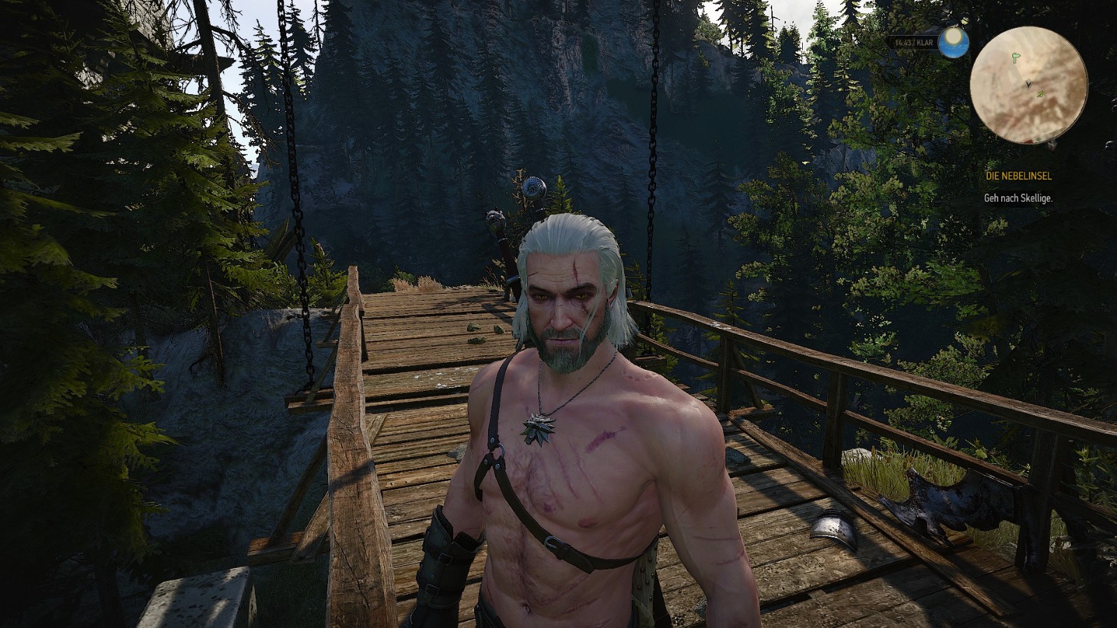 杰洛特长发整理