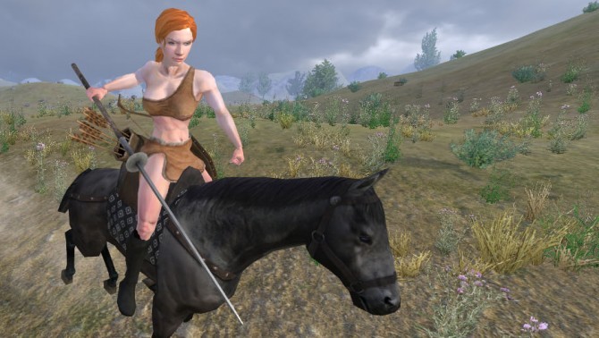 骑马与砍杀 new female body 新的女性身体 mod v10 下载