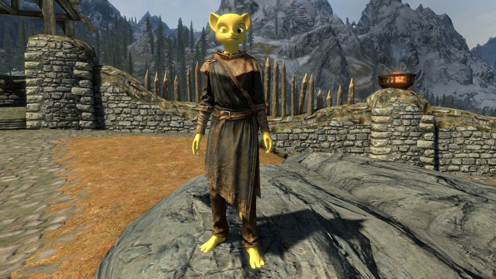 skyrim race mods pc