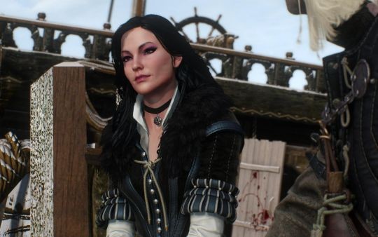 yenneferbookface叶奈法面部mod