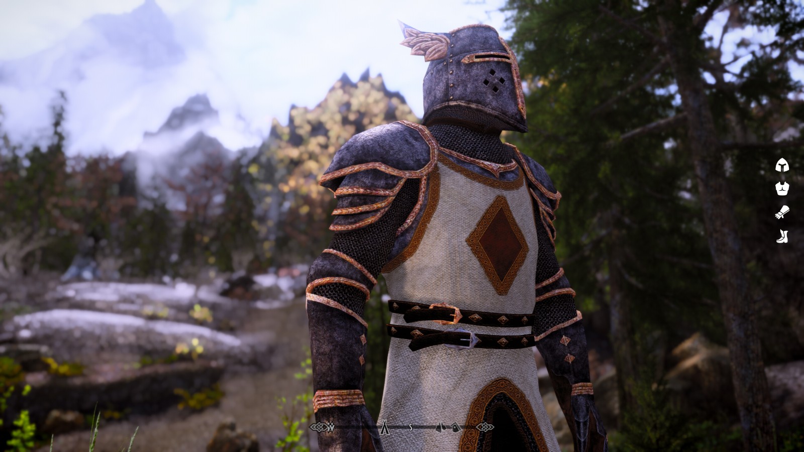 天际盔甲4kredux十字军装甲