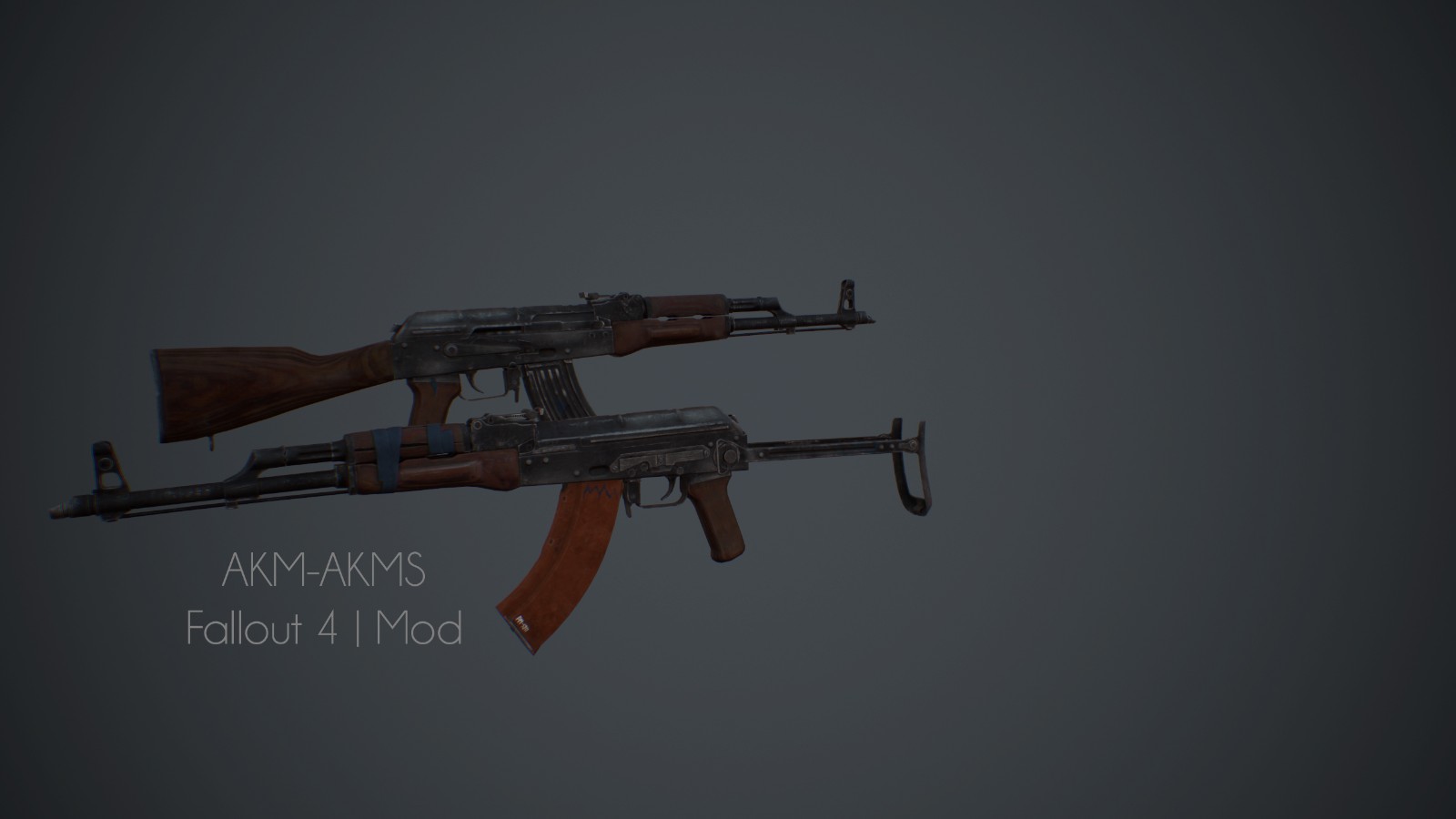 AKM - 突击步枪下载_V2.2版本_辐射4 Mod下载-3DM MOD站