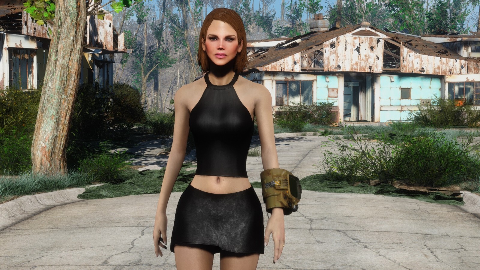 Fallout 4 черное платье фото 36