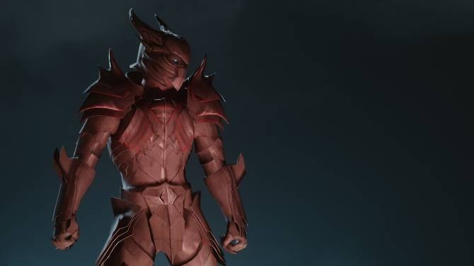 eso daedric armor--eso魔族工艺盔甲by newermind43