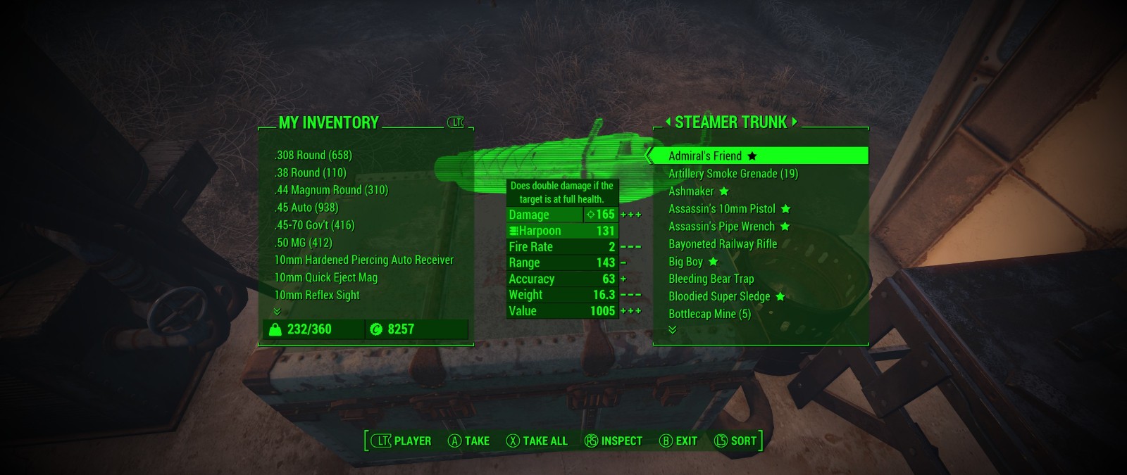 Fallout 4 looks menu как пользоваться фото 71