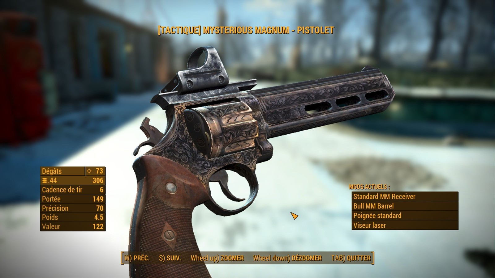 辐射4 武器装备 神秘的左轮(独立) 截图