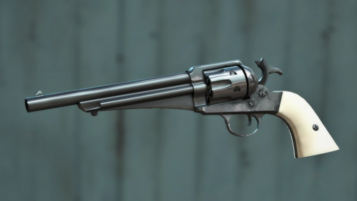 定制雷明顿1875左轮手枪