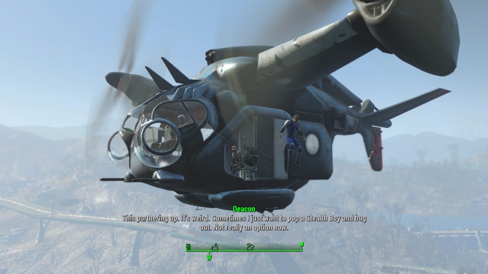 Fallout 4 flyable vertibird фото 16