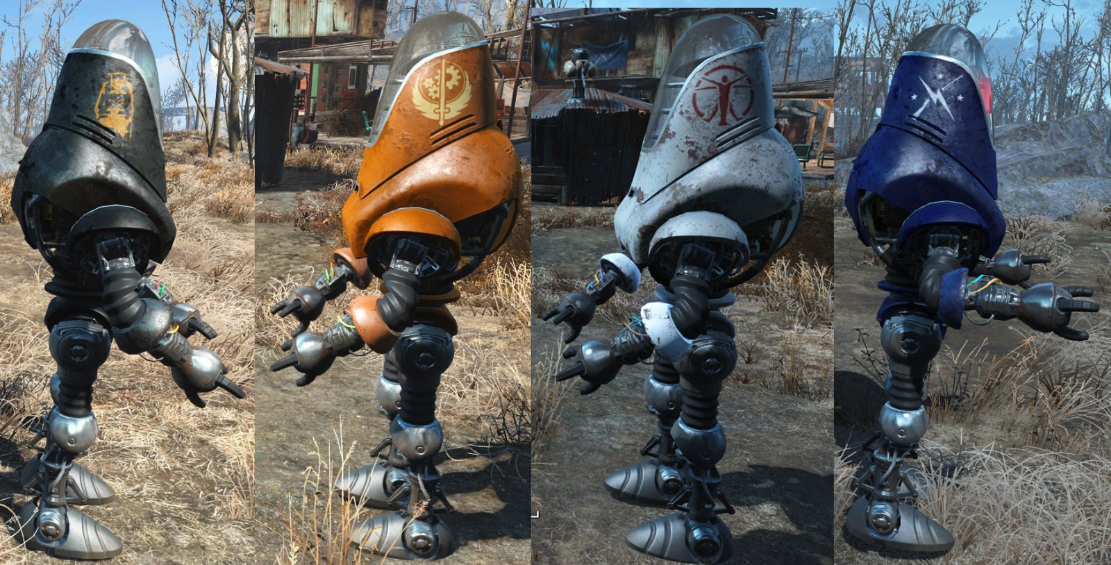 fallout 4 automatron unlock all robot parts