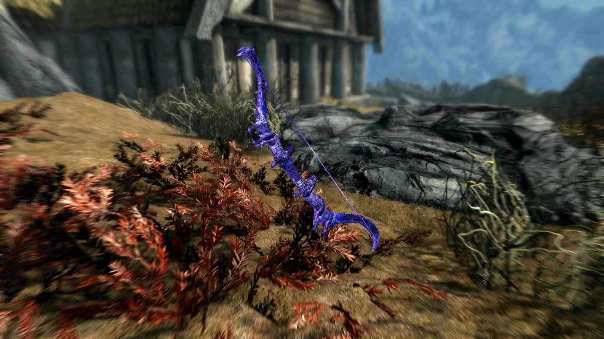 2k高清黑色天空弓和爆炸元素的箭头