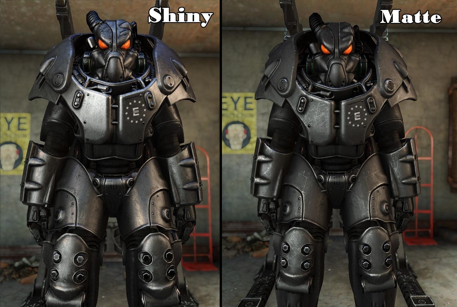 advanced power armor vs enclave power armor