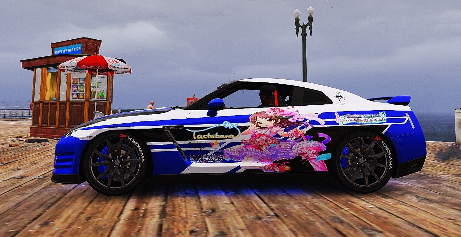 Nissan gtr itasha