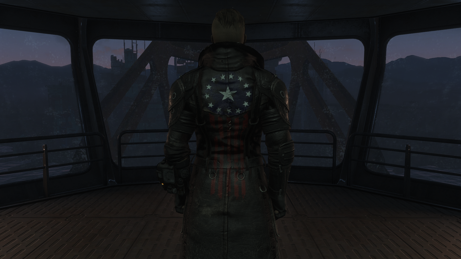 辐射4 人物美化 流浪者的风衣 截图