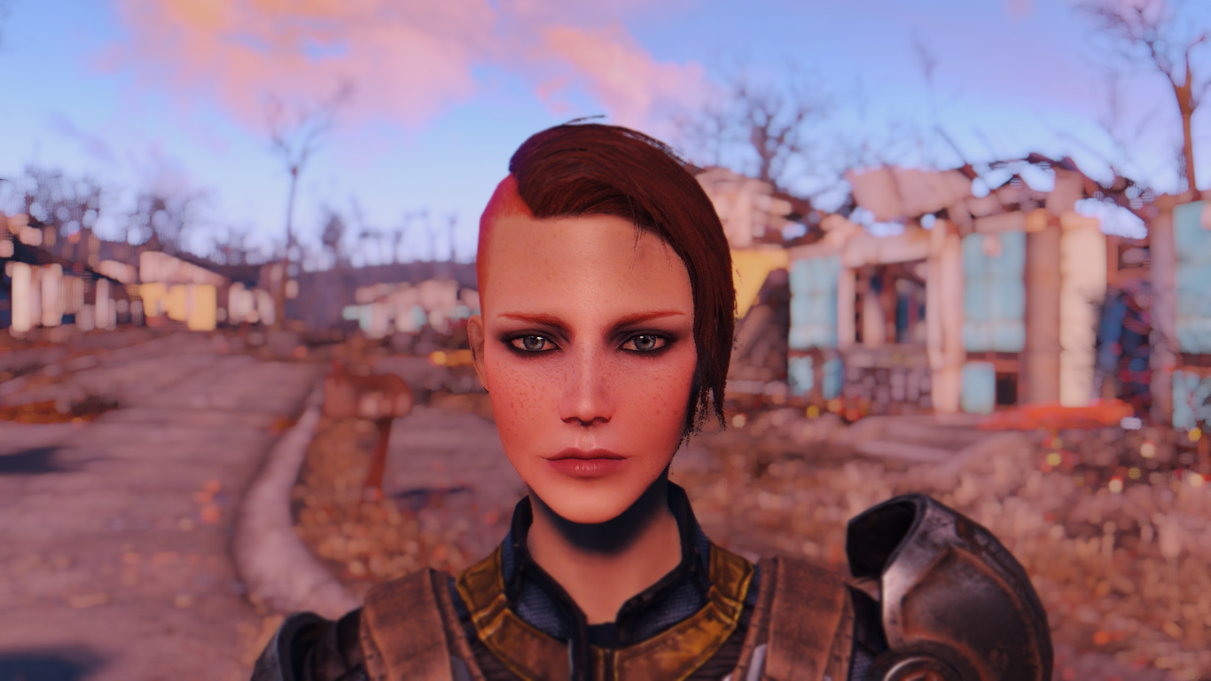 辐射4 人物美化 凯特改造 截图