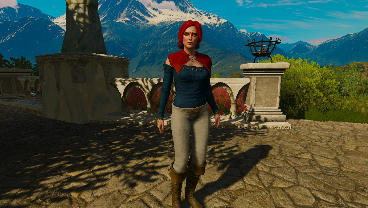 巫师3:狂猎 服装首饰 特丽丝 - 普通的女巫 截图