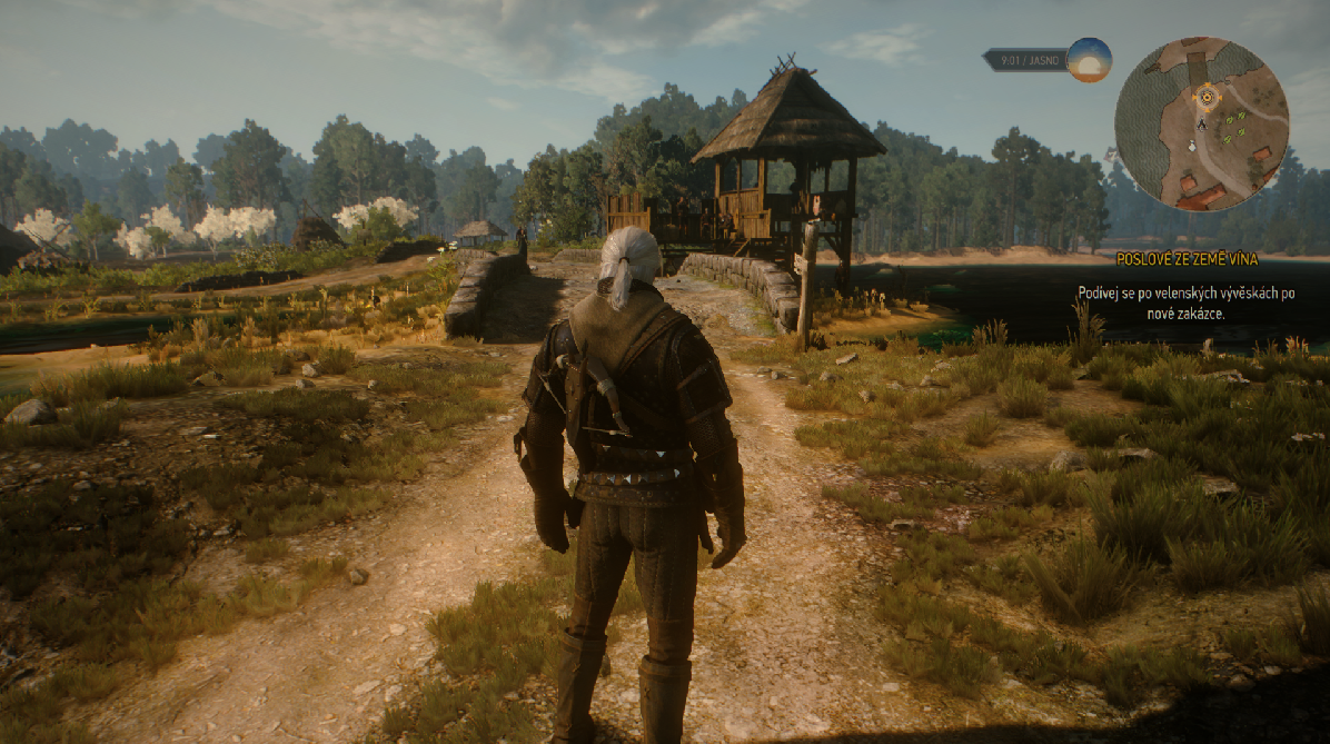 巫师3:狂猎 服装首饰 适合大师级猫学派盔甲的发型 截图