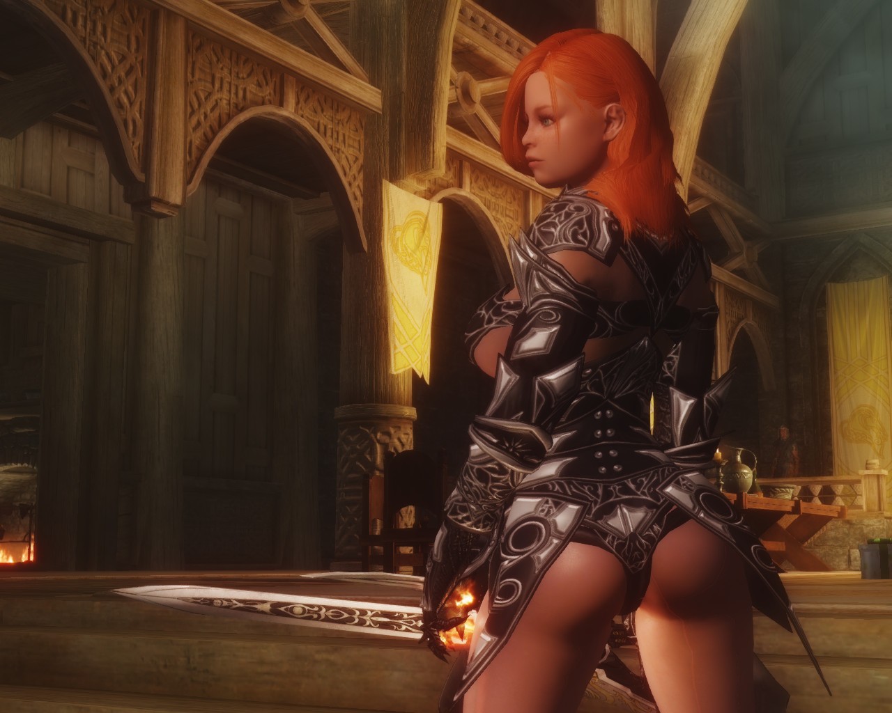 上古卷轴5:天际 n8k black wisteria 【unpb bbp】 mod v1.0 下载- 3d