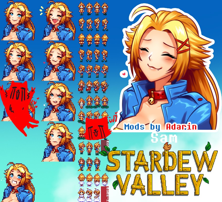 星露谷物语 人物美化 stardewvalley_girl(女性化) 截图