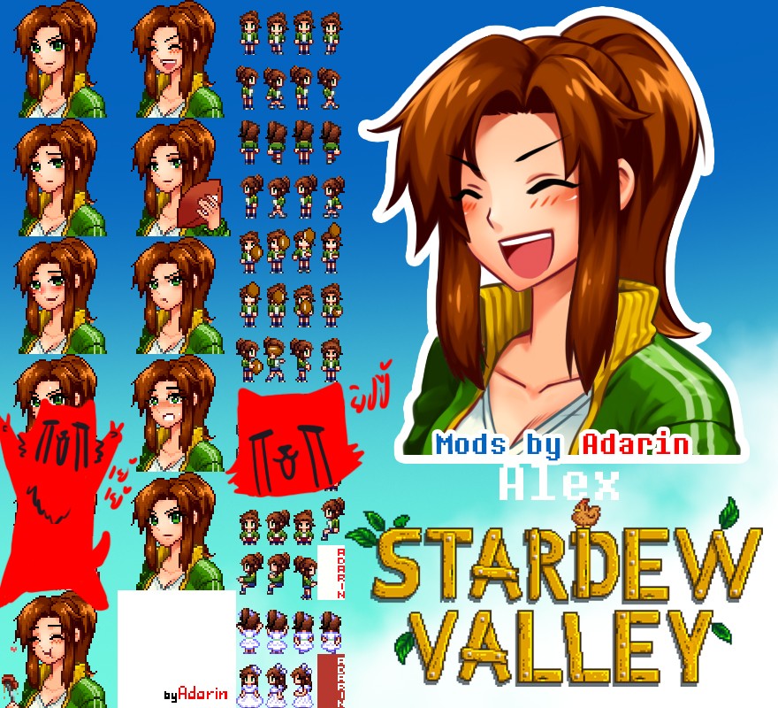 星露谷物语 人物美化 stardewvalley