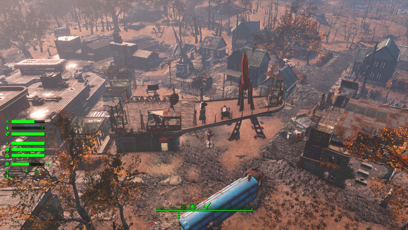 辐射4 据点建造 sim定居点城市规划 截图