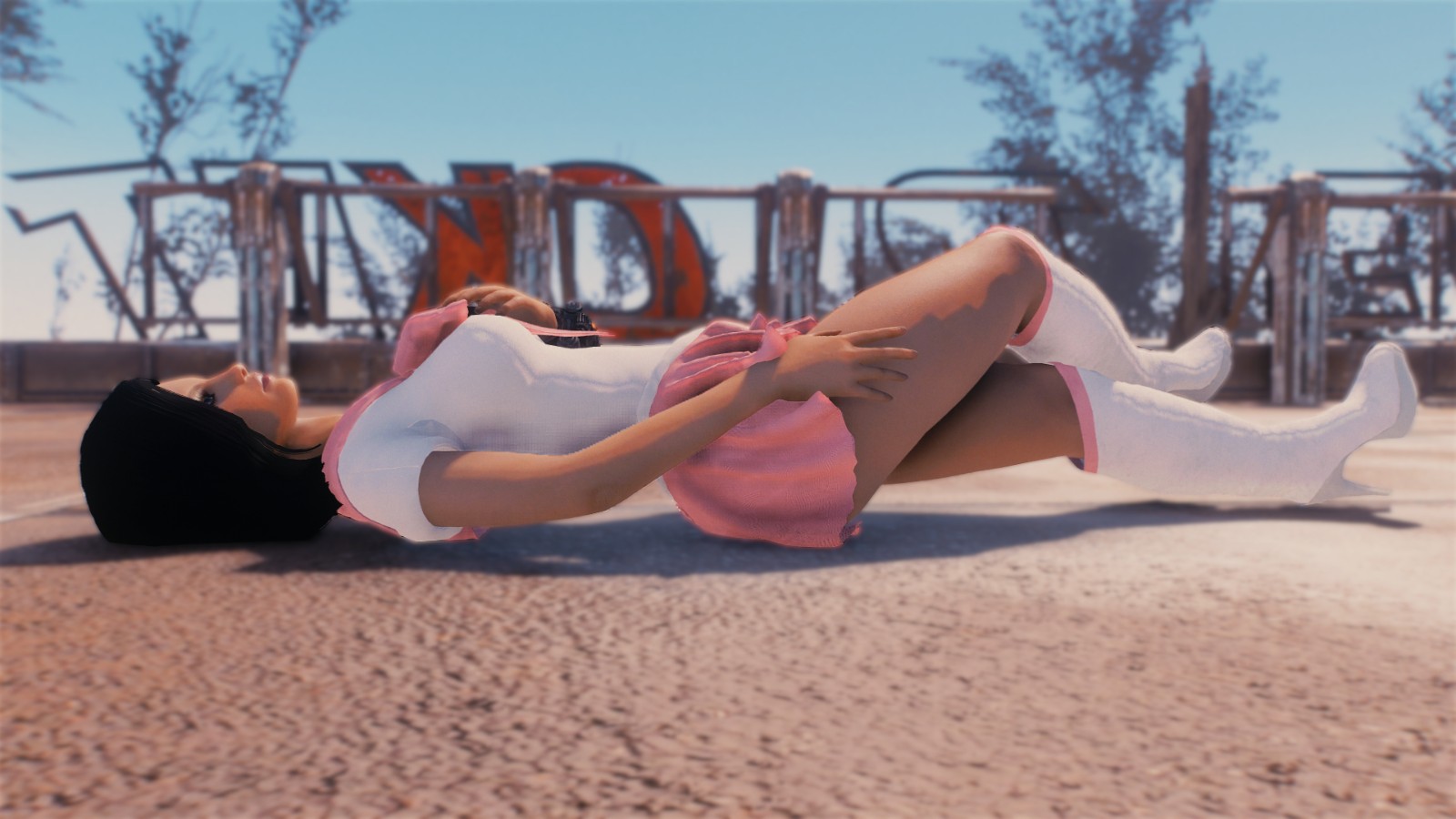 辐射4 shino sailor moon - 女装水手服 mod v1.0 下载- 3dm mod站