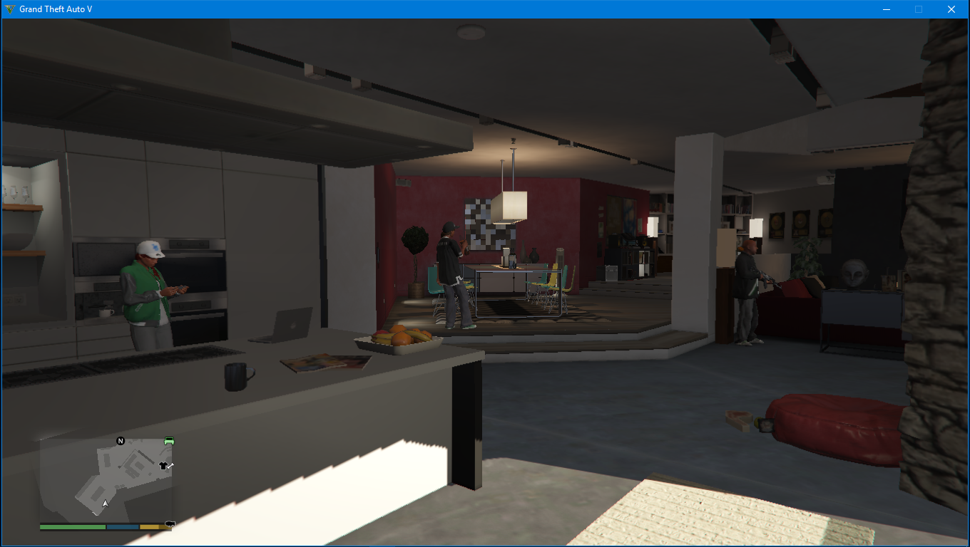 侠盗猎车手5(gta5)以上帝的名义 这个mod-add grove街帮在富兰克林