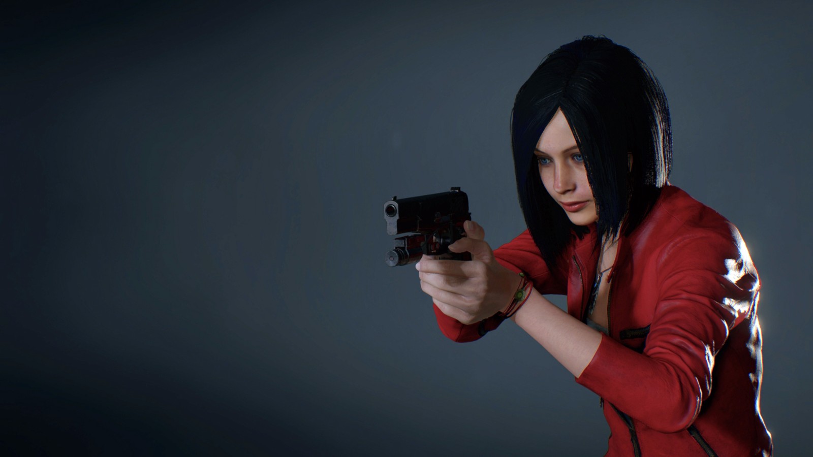 生化危机2:重制版 服装武器 长头发的克莱尔 截图