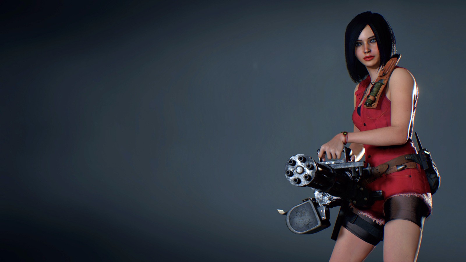 生化危机2:重制版 服装武器 长头发的克莱尔 截图