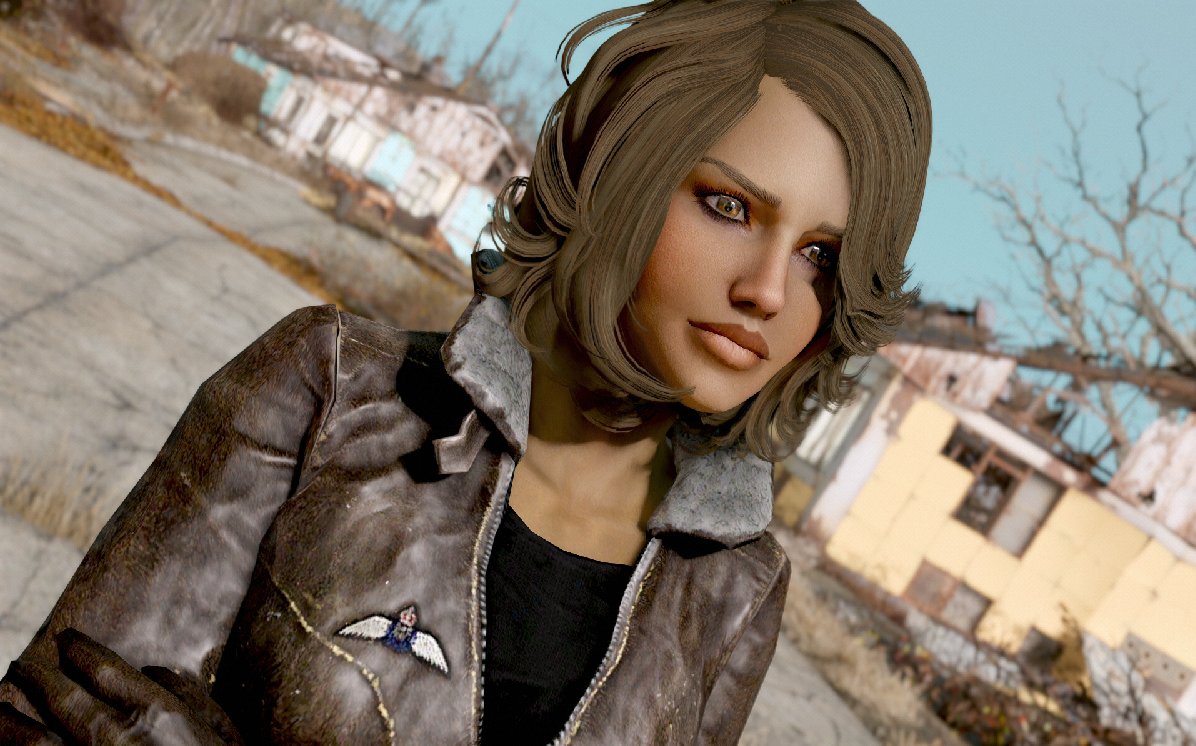 辐射4 人物美化 杰西卡·阿尔芭 2.0 预设(复杂版) 截图