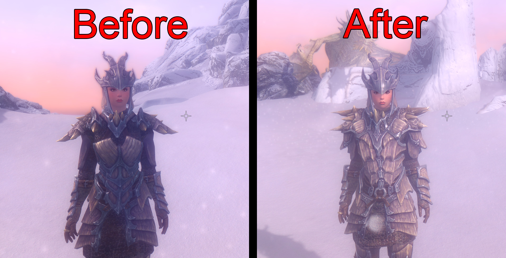 女用男龙鳞甲下载-v1.0版本-上古卷轴5:天际 mod下载-3dm mod站