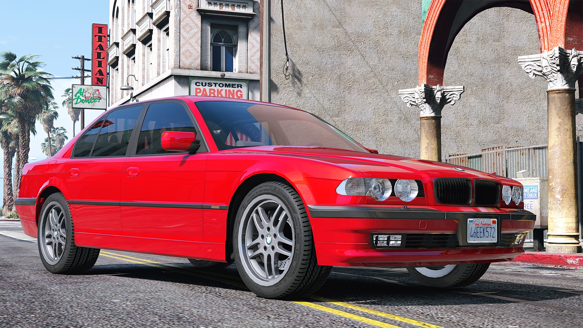 Bmw e38 gta 5