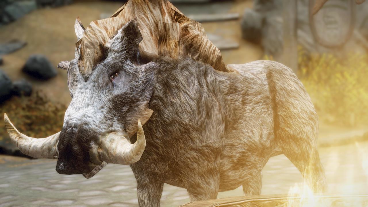 上古卷轴5:天际 杂项整合 elsopa hd-刺背兽 1.0 截图