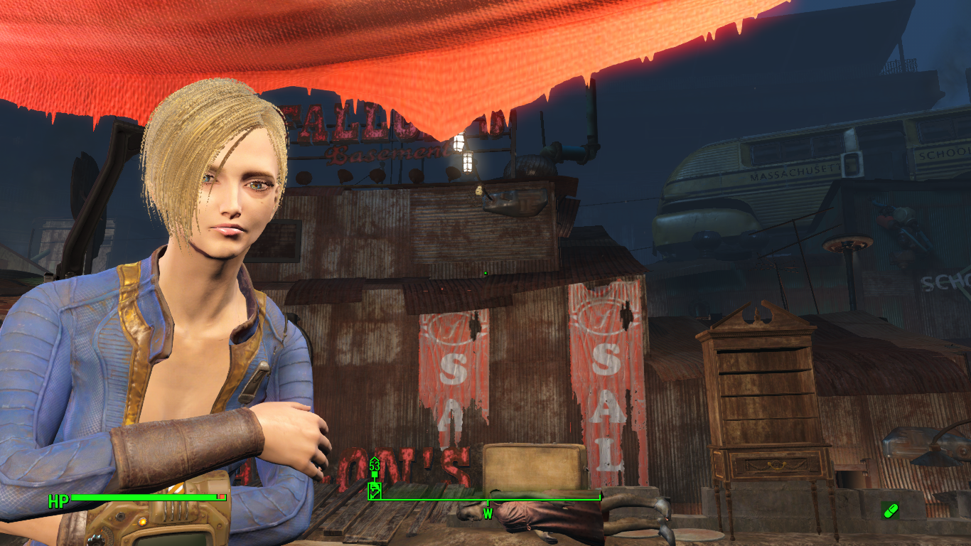 辐射4 人物美化 安妮·莱昂哈特 截图