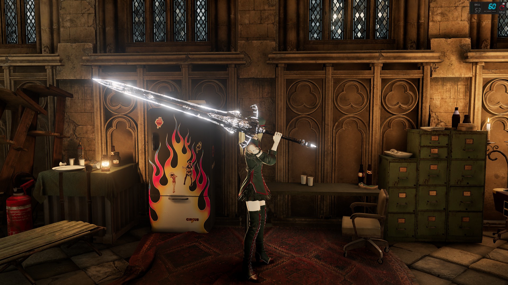 噬血代码 武器装备 artorias大剑(黑暗之魂) 截图