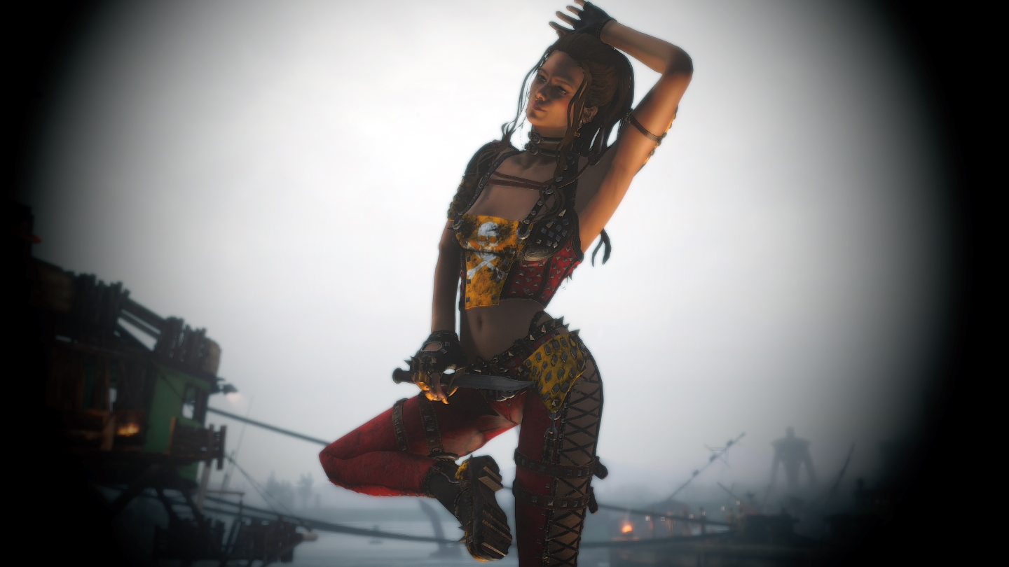 辐射4 人物美化 掠夺者装甲fusion girl转换 截图