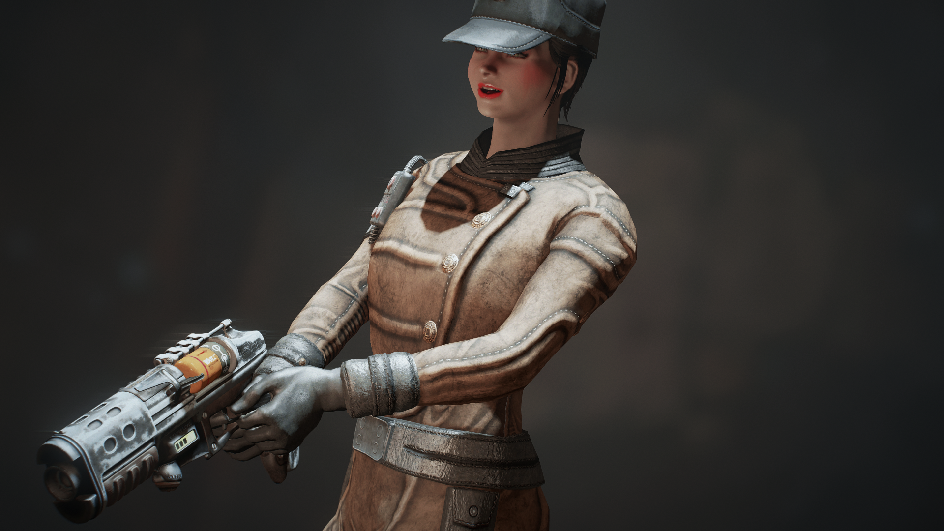 辐射4 人物美化 校长制服 截图