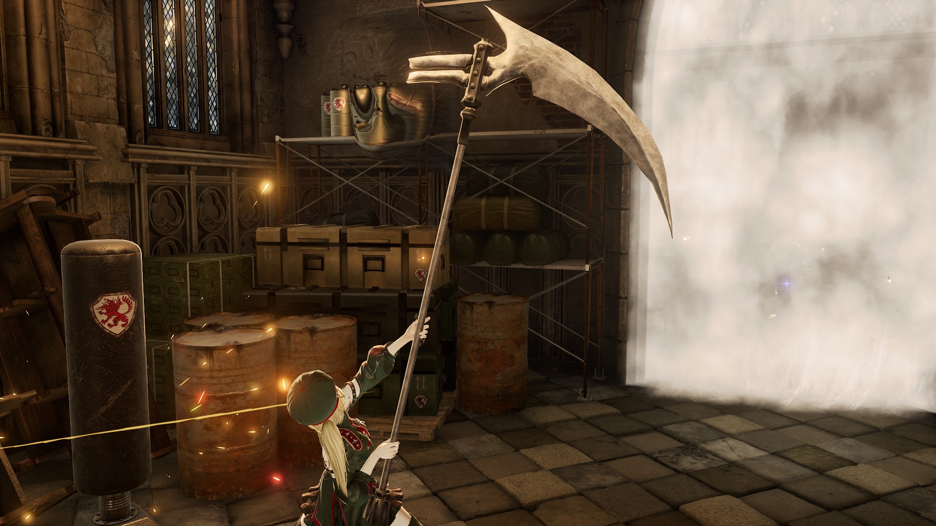 噬血代码 武器装备 vindictus rakrak镰刀 截图