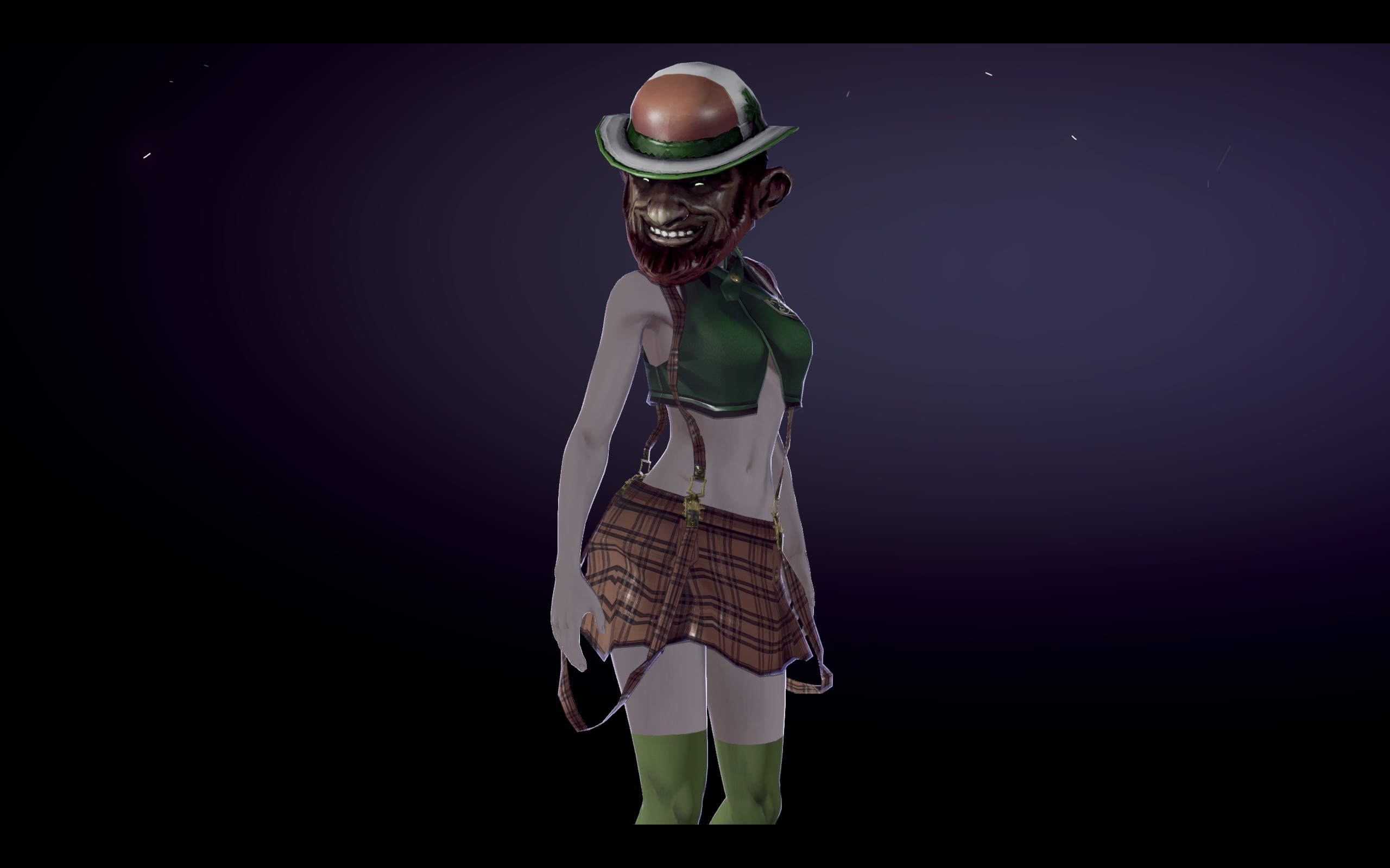 噬血代码 人物服装 圣帕特里克面具 截图