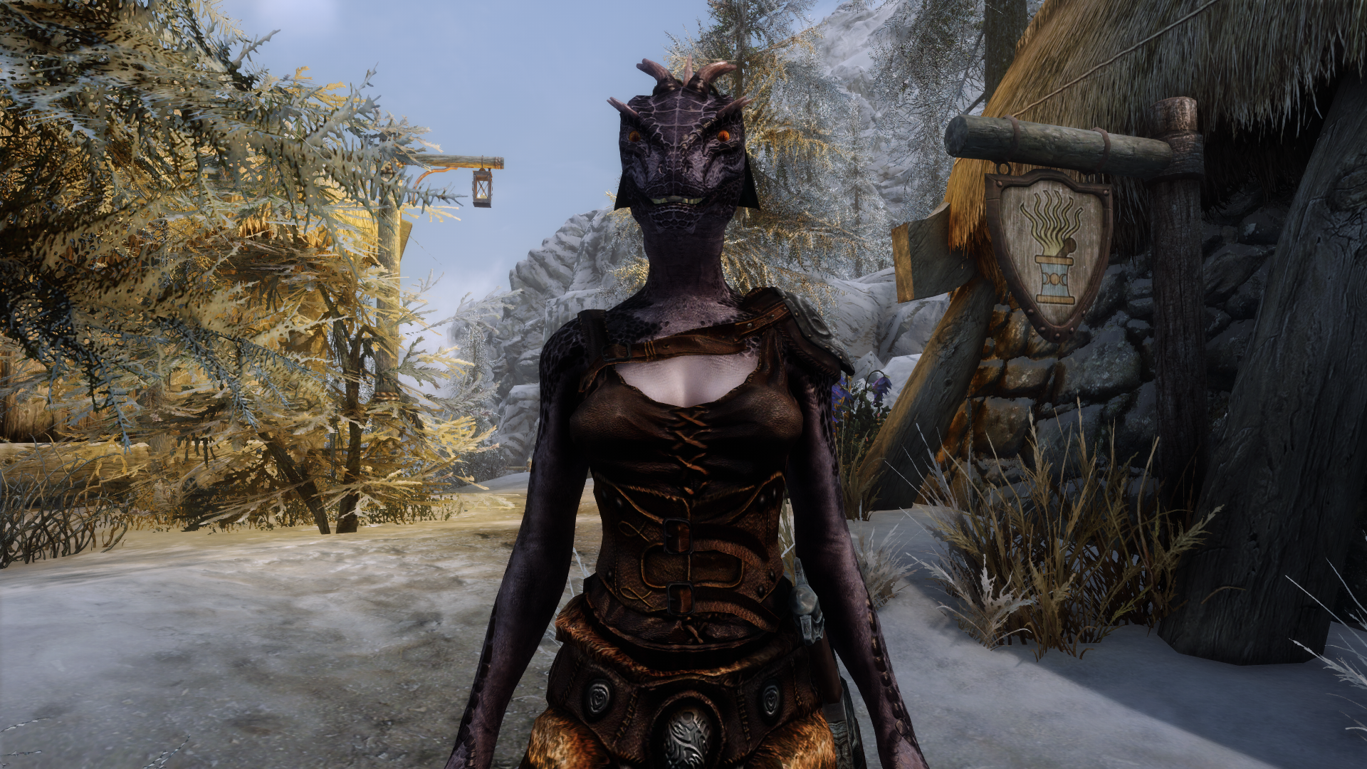 Male Dragonic Argonian Textures (SOS and Vanilla 